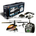 2.4G 4CH single blade R/C alloy helicopter with gyro and LCD disply